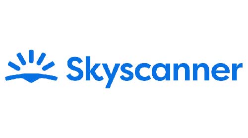 a logo of Skyscanner